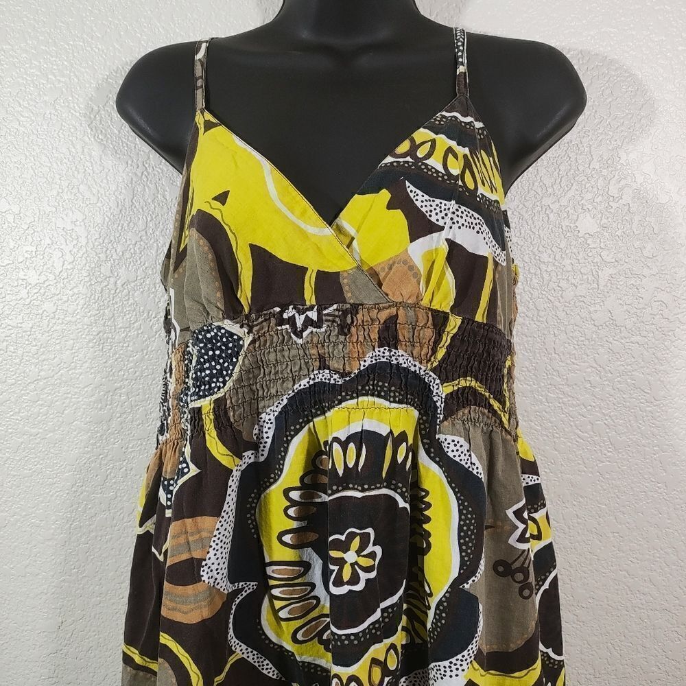 Speed Central New York Multicolor Sleeveless Floral Maxi Dress #3